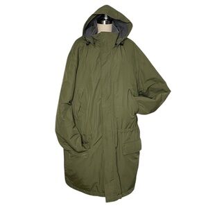 Lands' End Olive and Navy Jacket